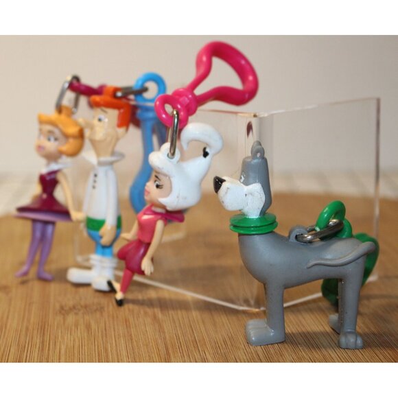 Vtg 90s Collectible Jack N The Box Keychains includes George Jane Judy & Astro - Picture 4 of 9